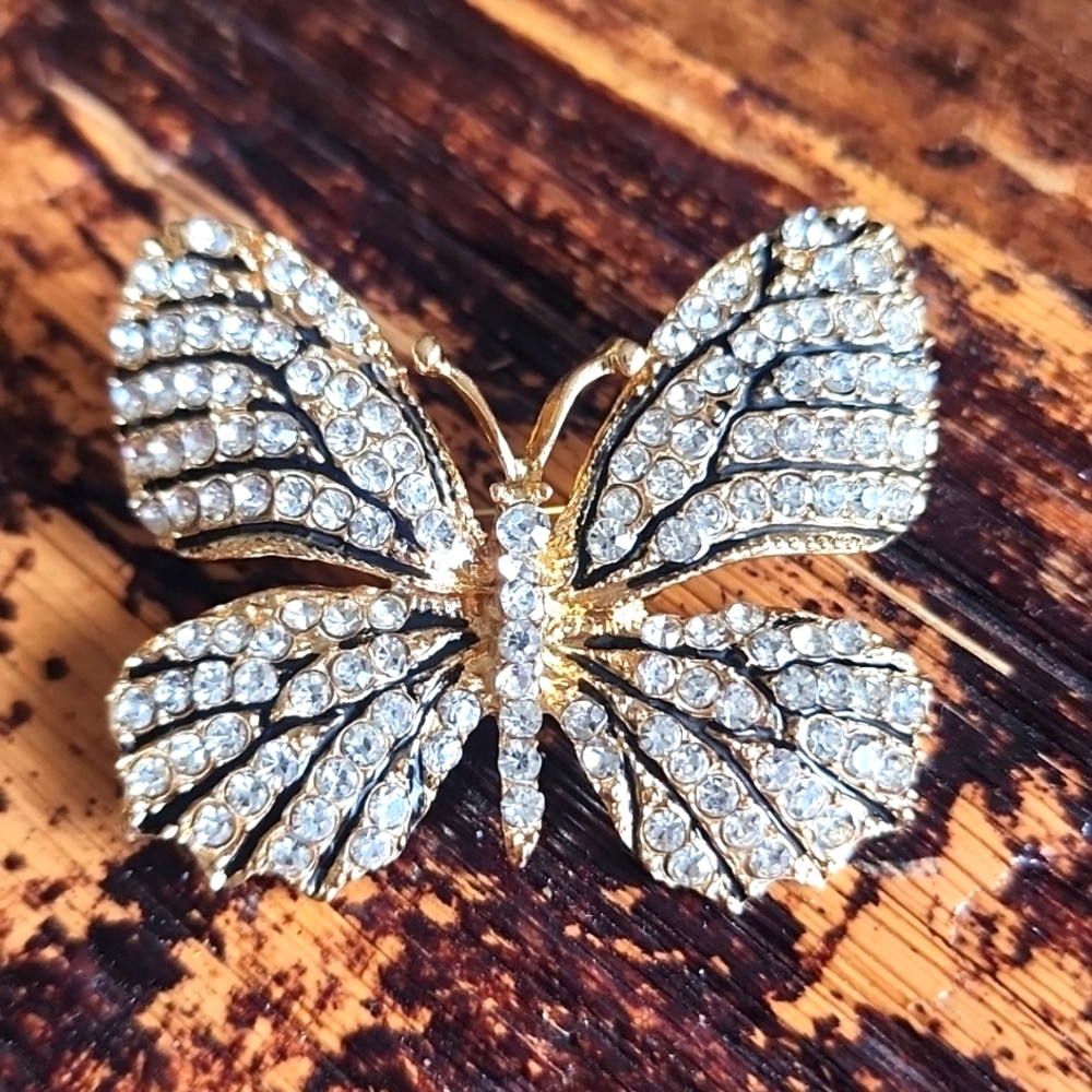 Last One Sparkle Sparkle Sparkle Butterfly Brooch #2